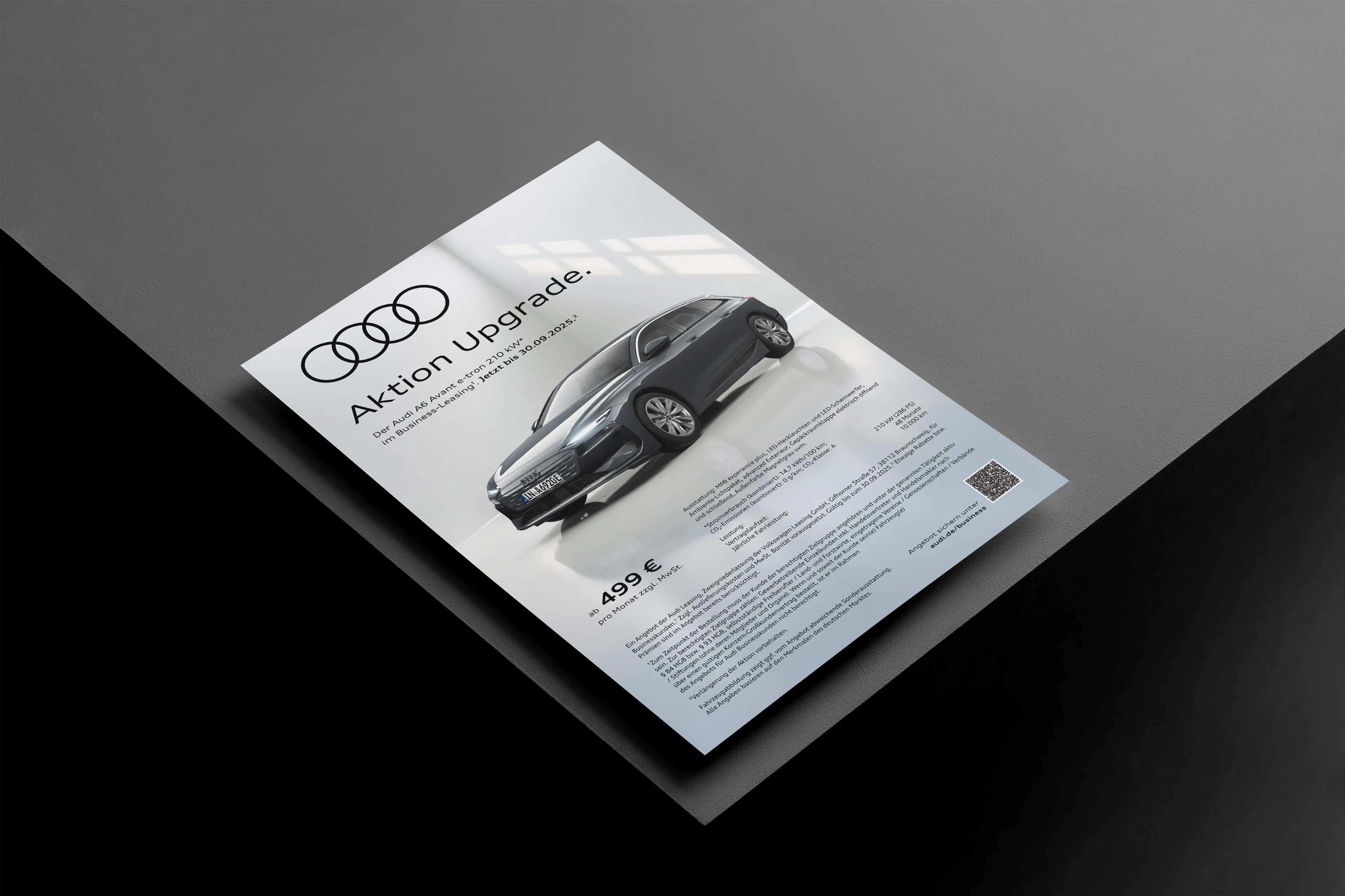Audi Kampagnen-Mockup