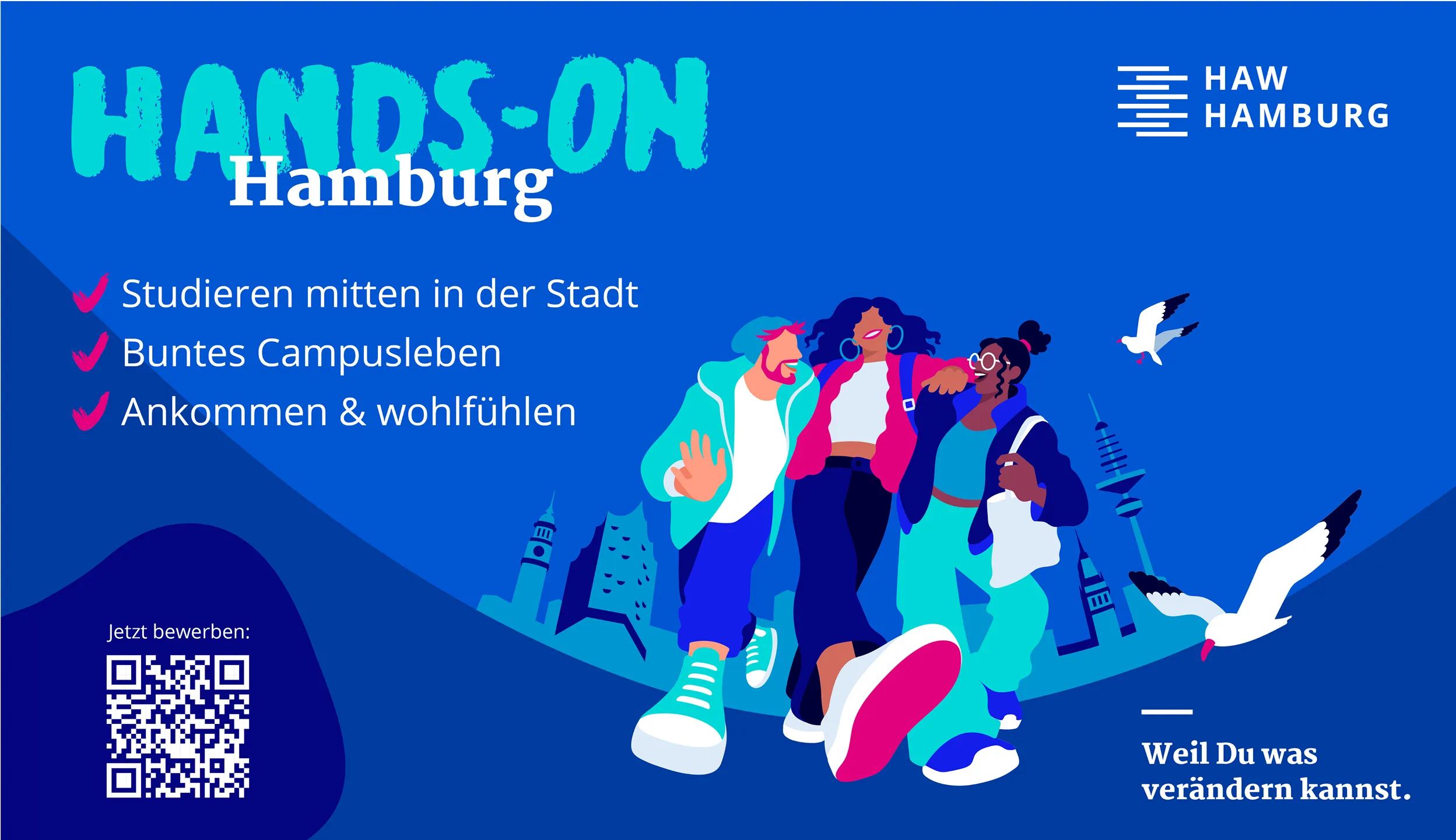 HAW Hamburg campaign motif