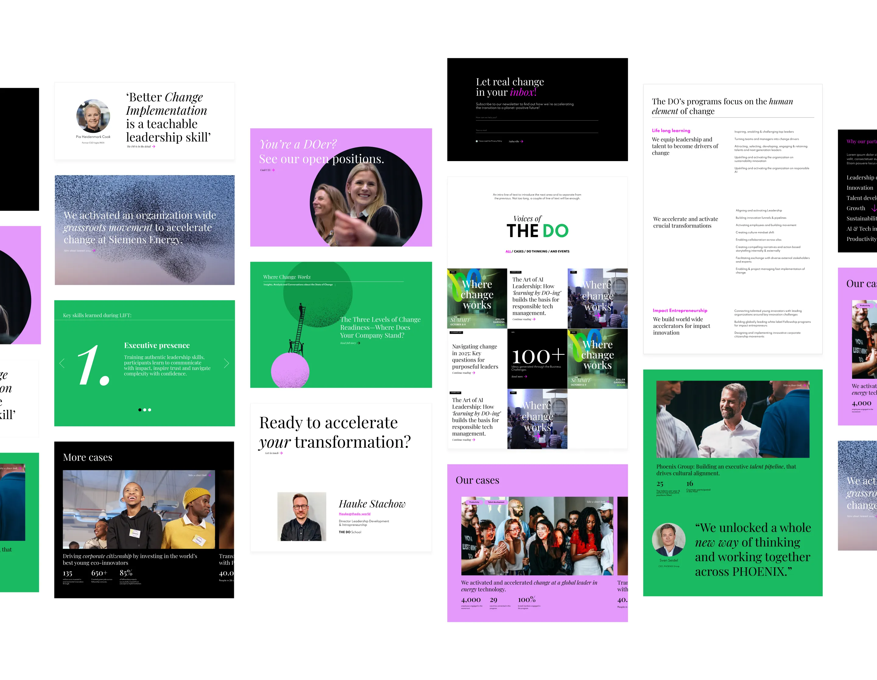 The DO — content system overview