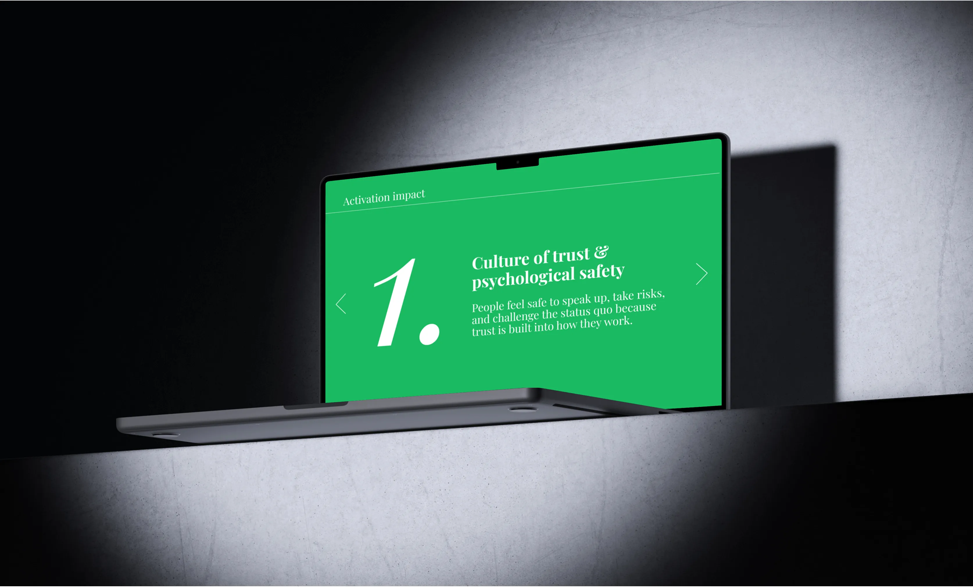 The DO — project page on MacBook